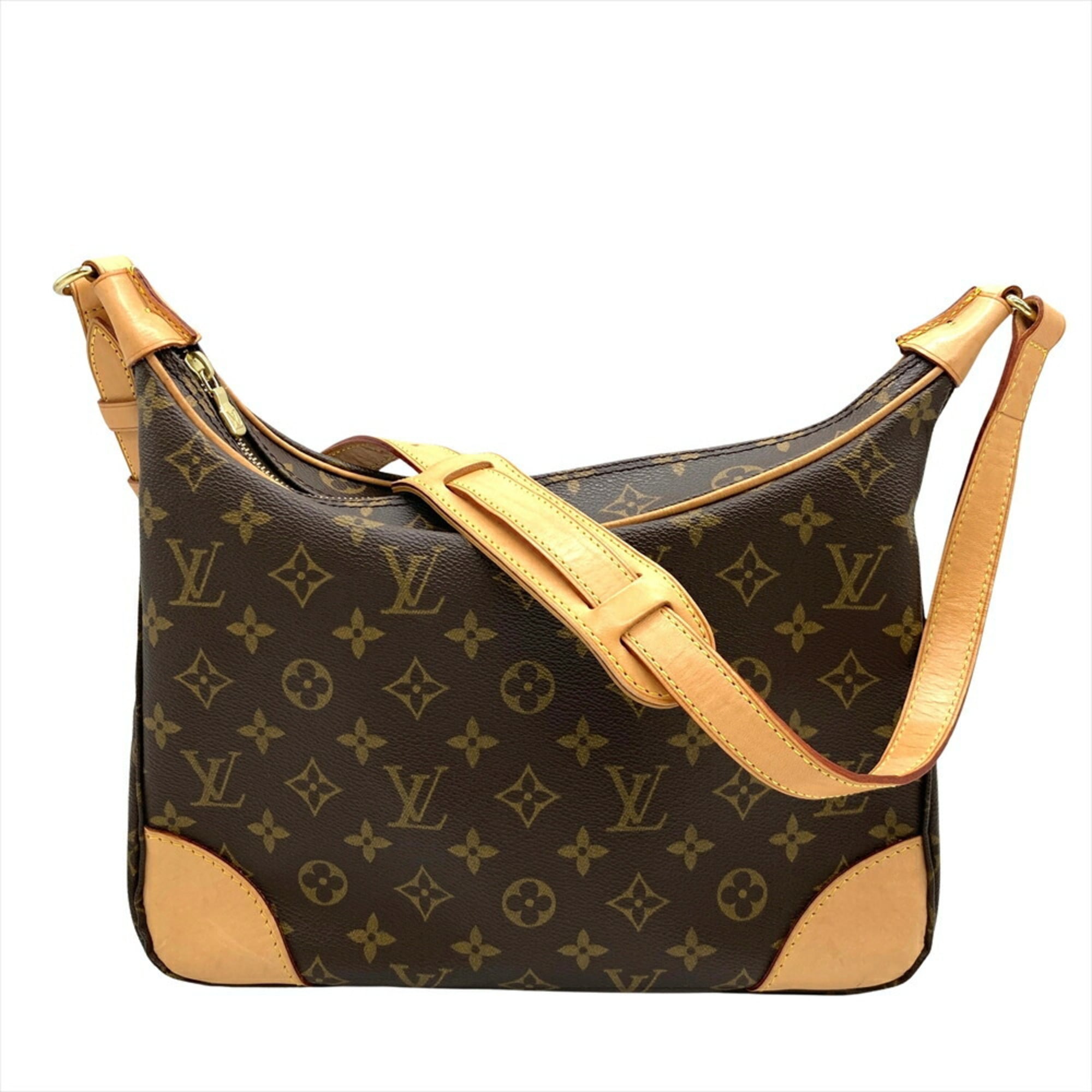Louis Vuitton Brown Monogram Canvas Shoulder Bag