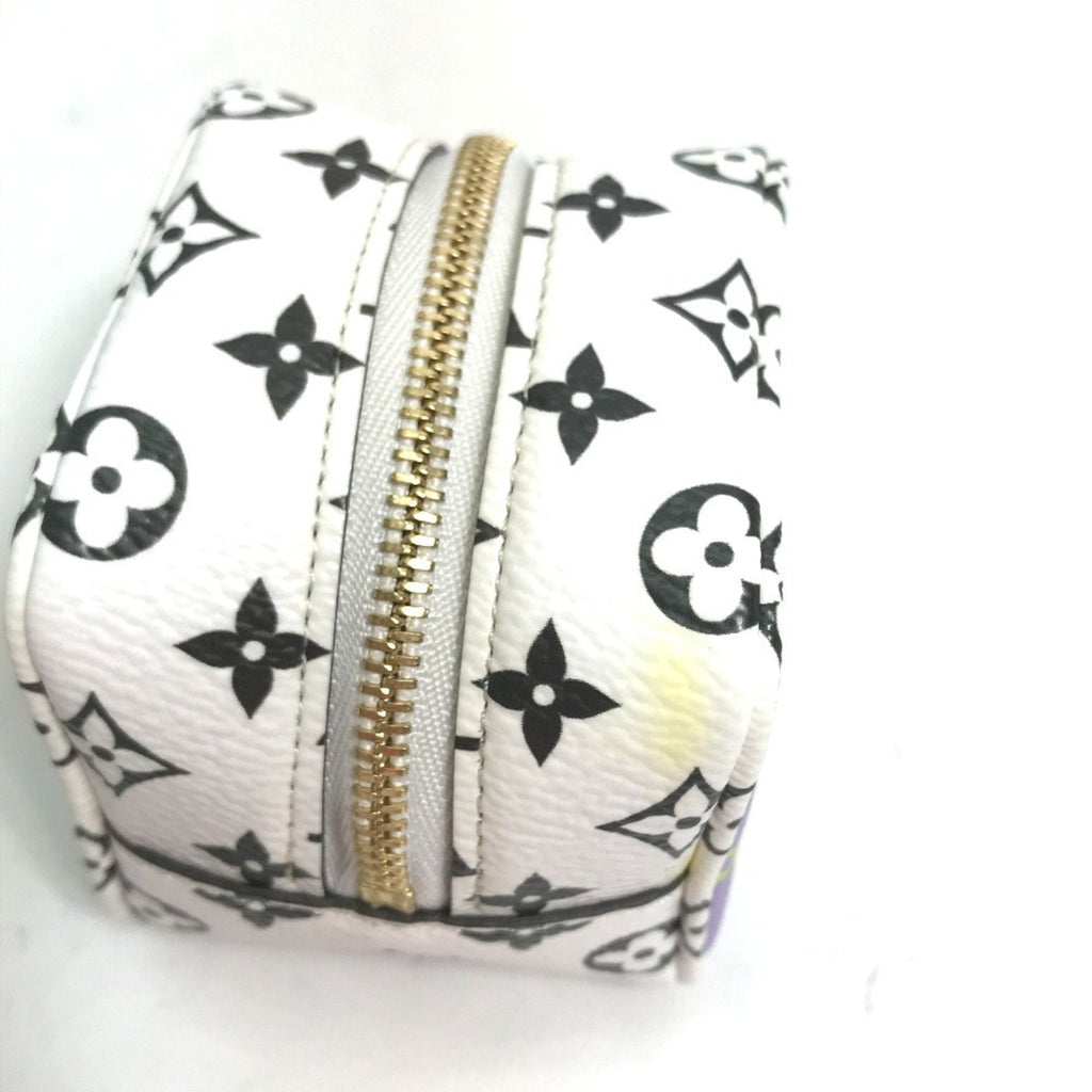 Louis Vuitton Monogram Monogram Pink Yellow Monogram Pouch