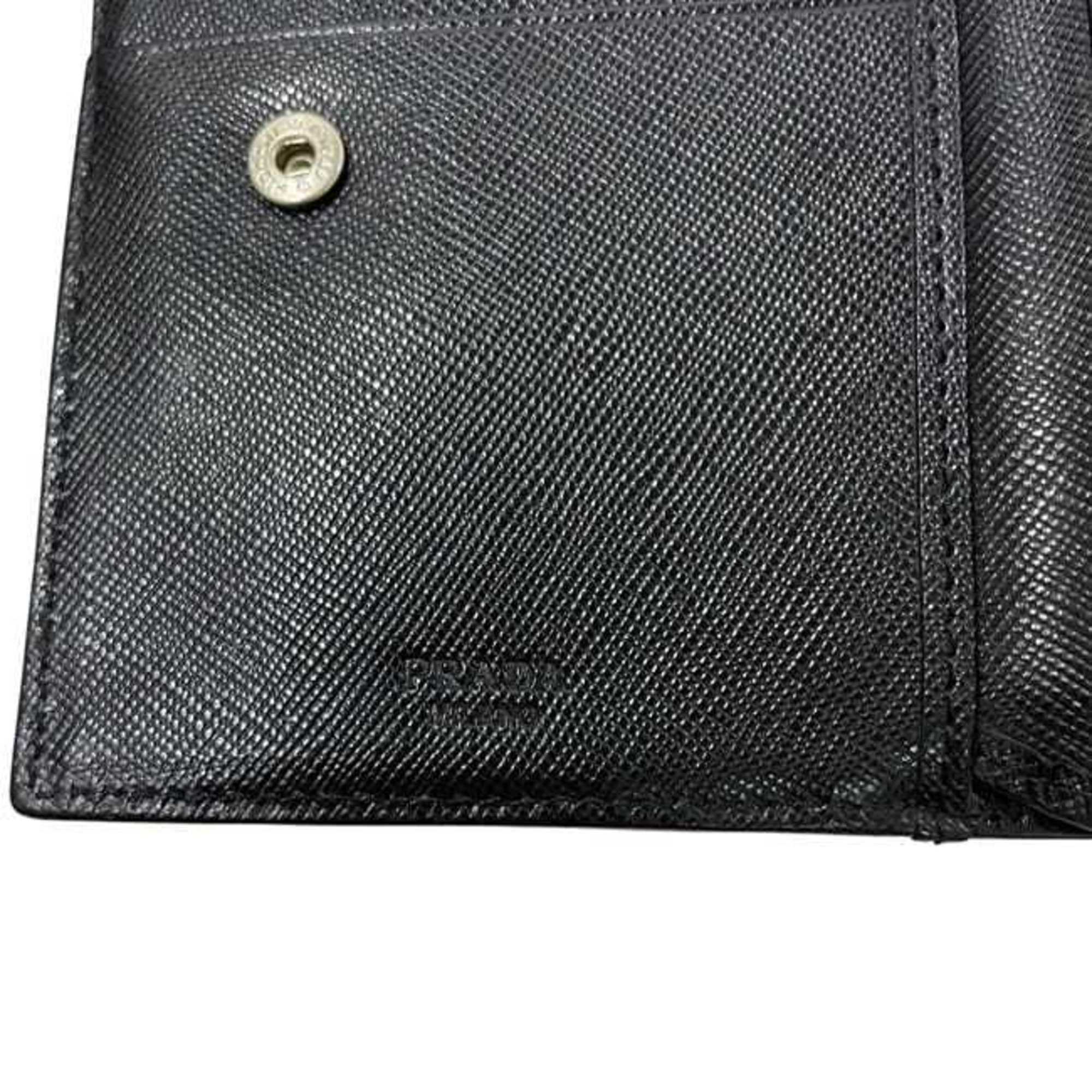 Prada Pink Nylon Saffiano Wallet (Bi-Fold)