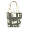 Chanel Gray Cloth Shoulder Bag