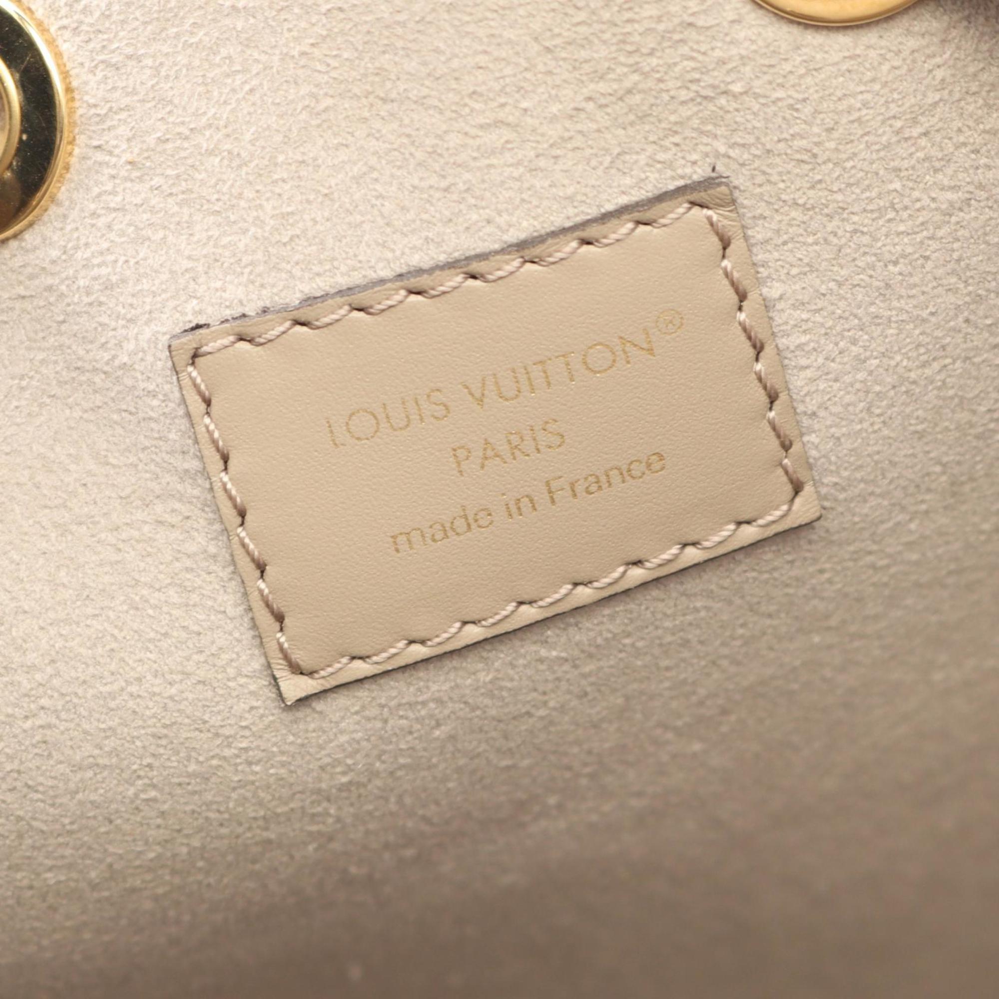 Louis Vuitton Beige Tourterelle Monogram Empreinte Shoulder Bag
