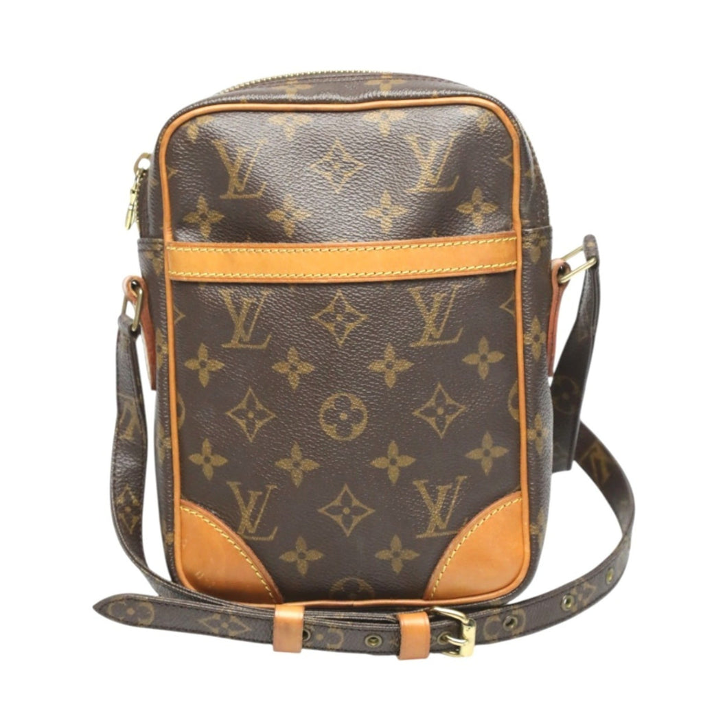Louis Vuitton Brown Monogram Canvas Shoulder Bag