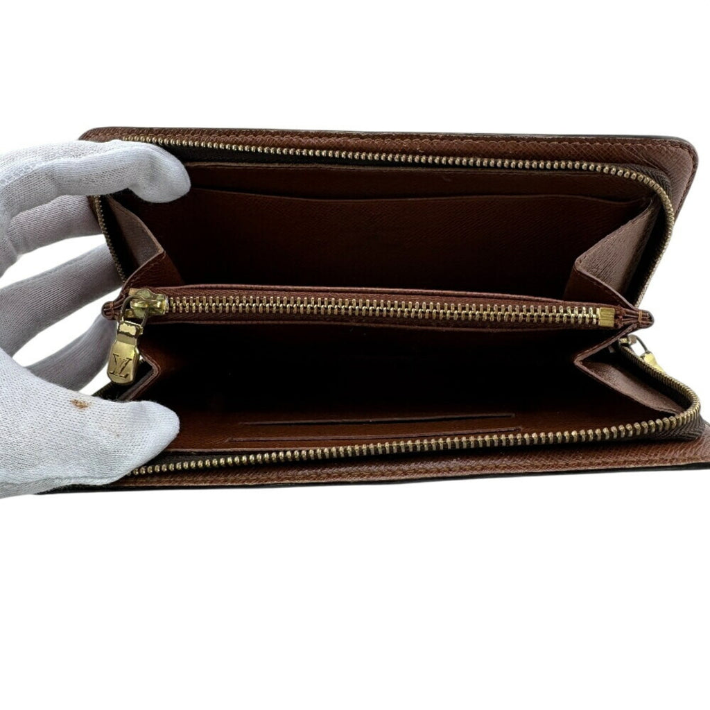 Louis Vuitton Brown Monogram Monogram Long Wallet