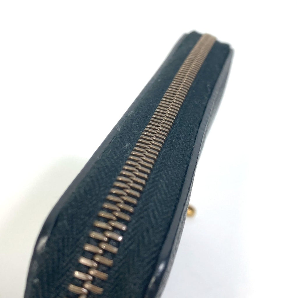 Gucci Black Leather Long Wallet (Bi-Fold) (Pre-Owned)
