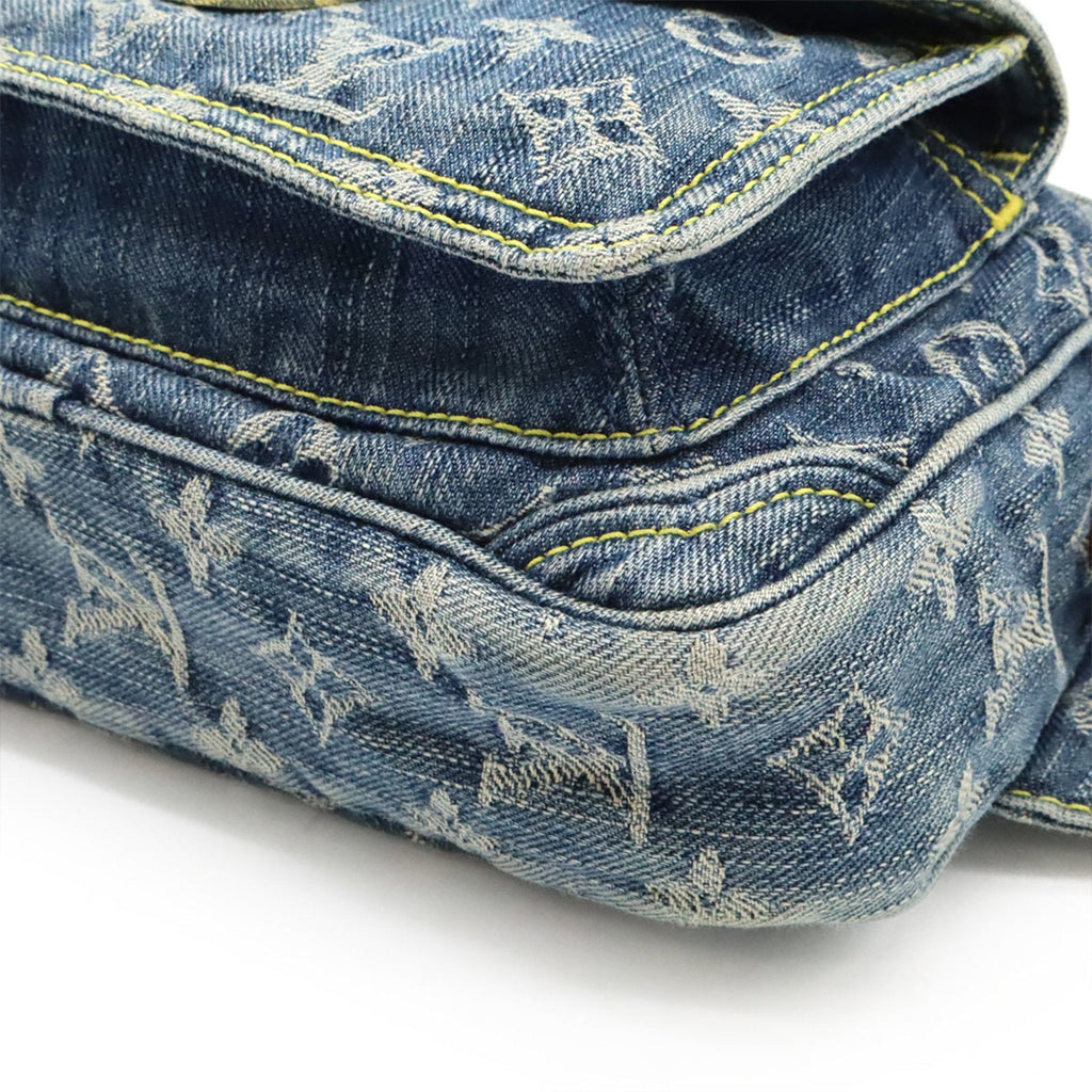 Louis Vuitton Blue Monogram Monogram Denim Fanny Pack Shoulder Bag