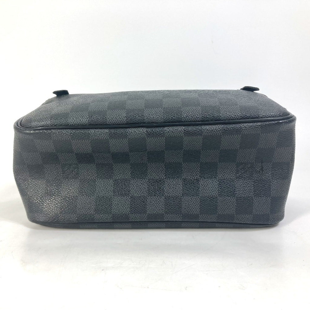Louis Vuitton Damier Graphite Black Galle Damier Graphite Clutch Bag Pouch