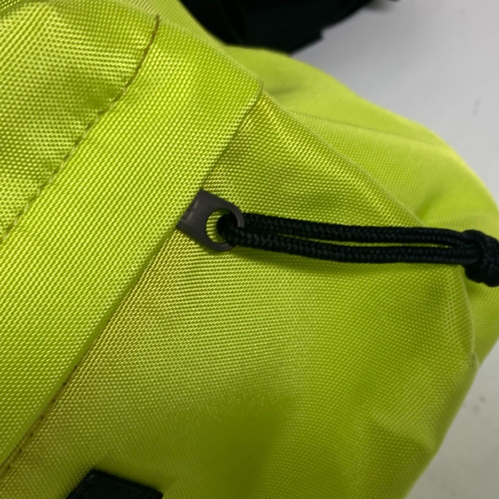 Balenciaga Black Yellow Nylon Canvas Backpack