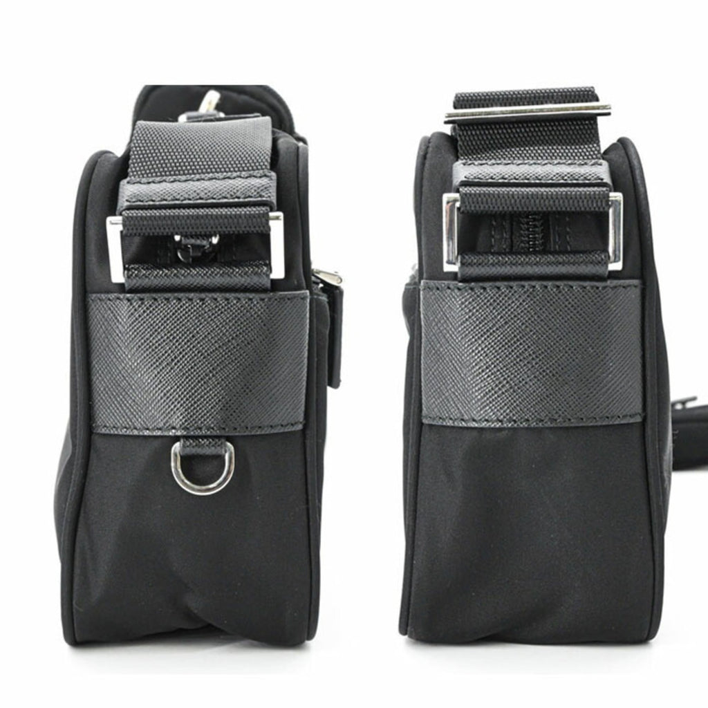 Prada Black Nylon Tessuto Shoulder Bag