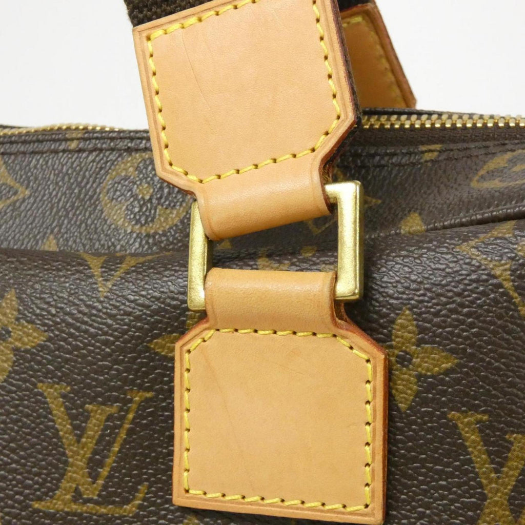 Louis Vuitton Brown Coated Canvas Handbag