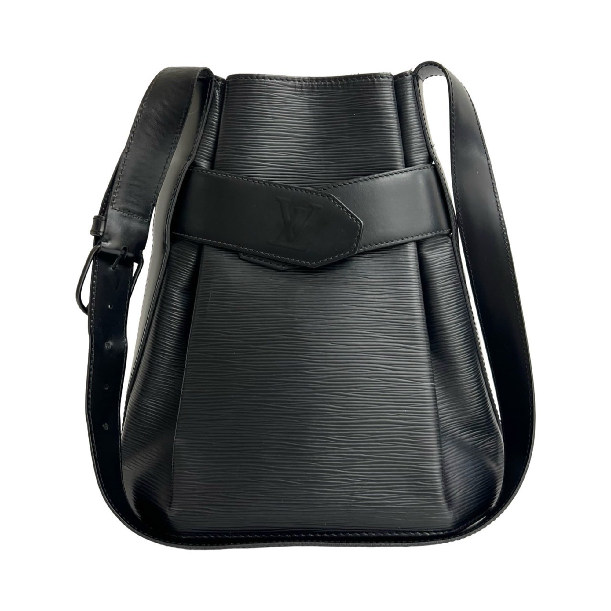 Louis Vuitton Black Epi Leather Shoulder Bag