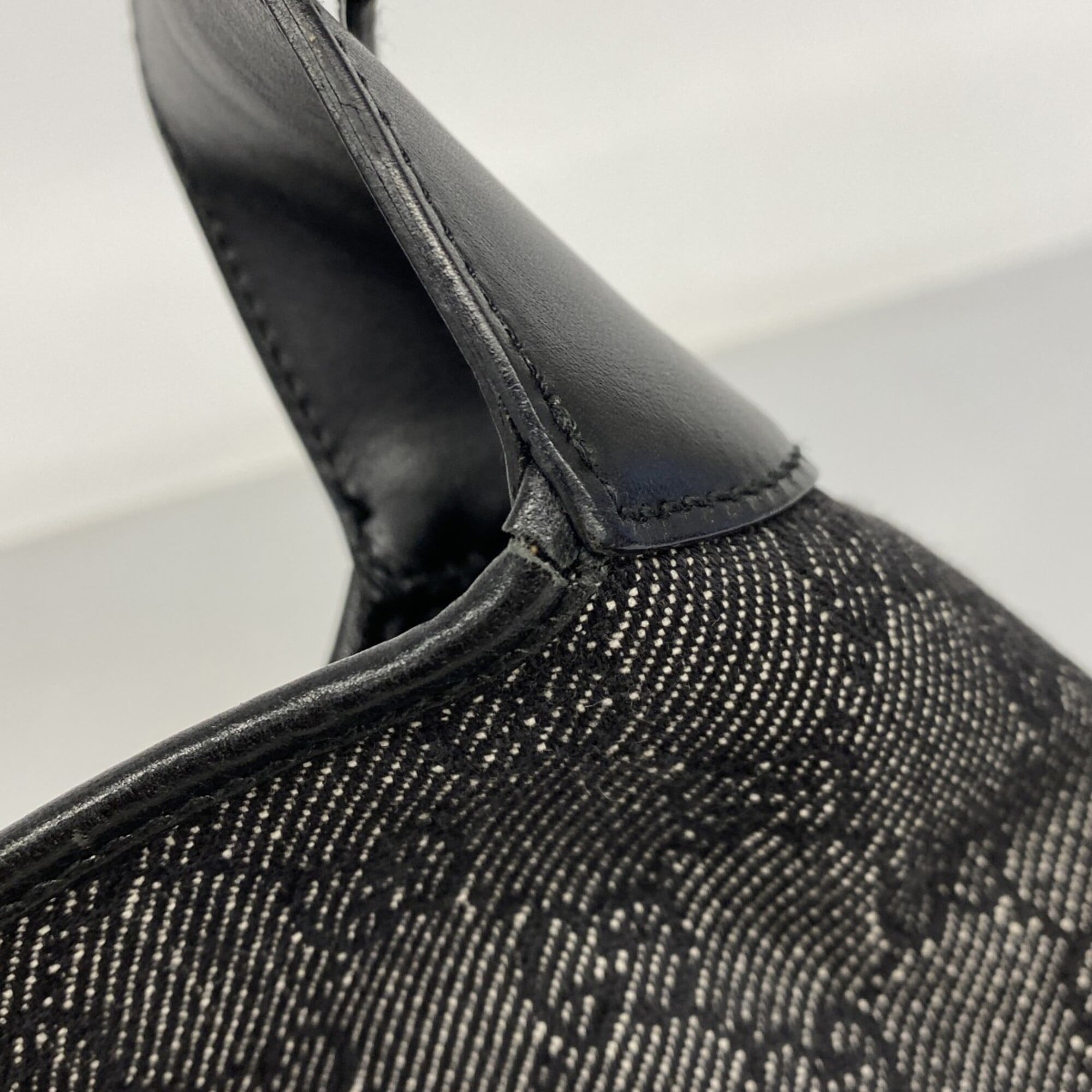 Gucci Black Denim Handbag (Pre-Owned)