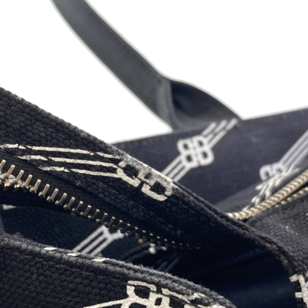 Balenciaga Black Canvas Tote