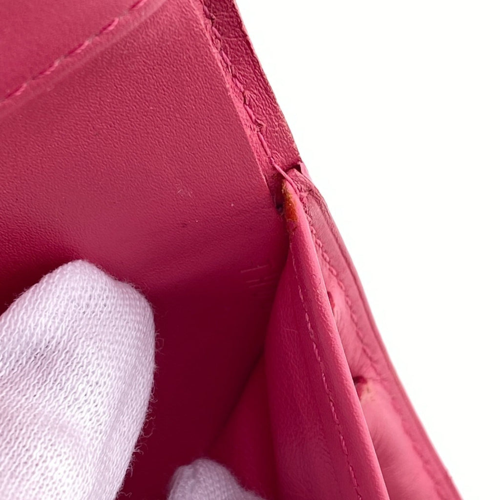 Louis Vuitton Monogram Vernis Pink Monogram Vernis Wallet (Tri-Fold)