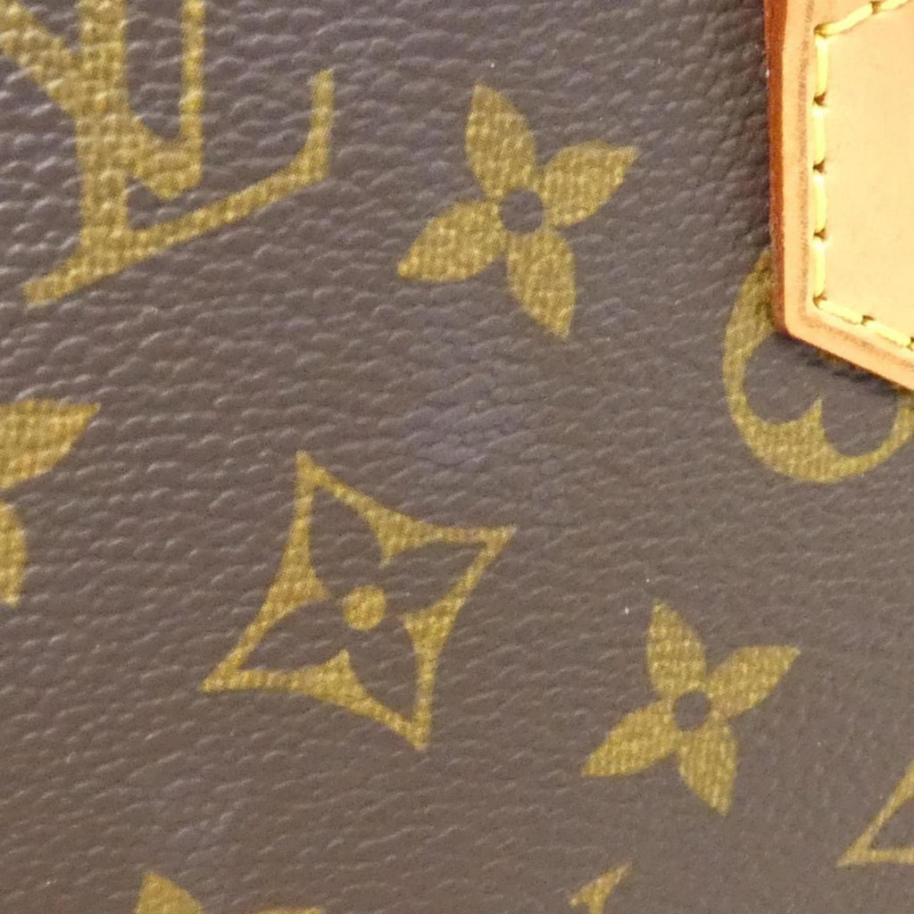 Louis Vuitton Marron Coated Canvas Handbag