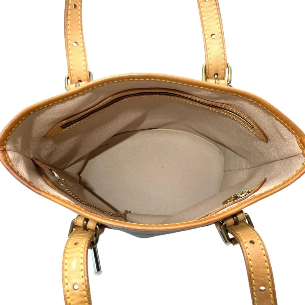 Louis Vuitton Brown Monogram Canvas Handbag Tote Bag