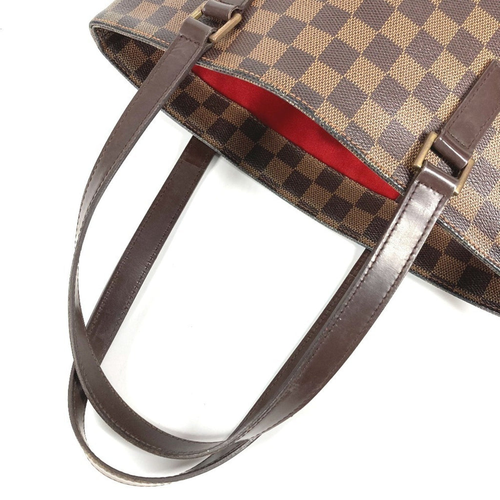Louis Vuitton Brown Damier Canvas Ebene Damier Canvas Shoulder Bag Tote Bag