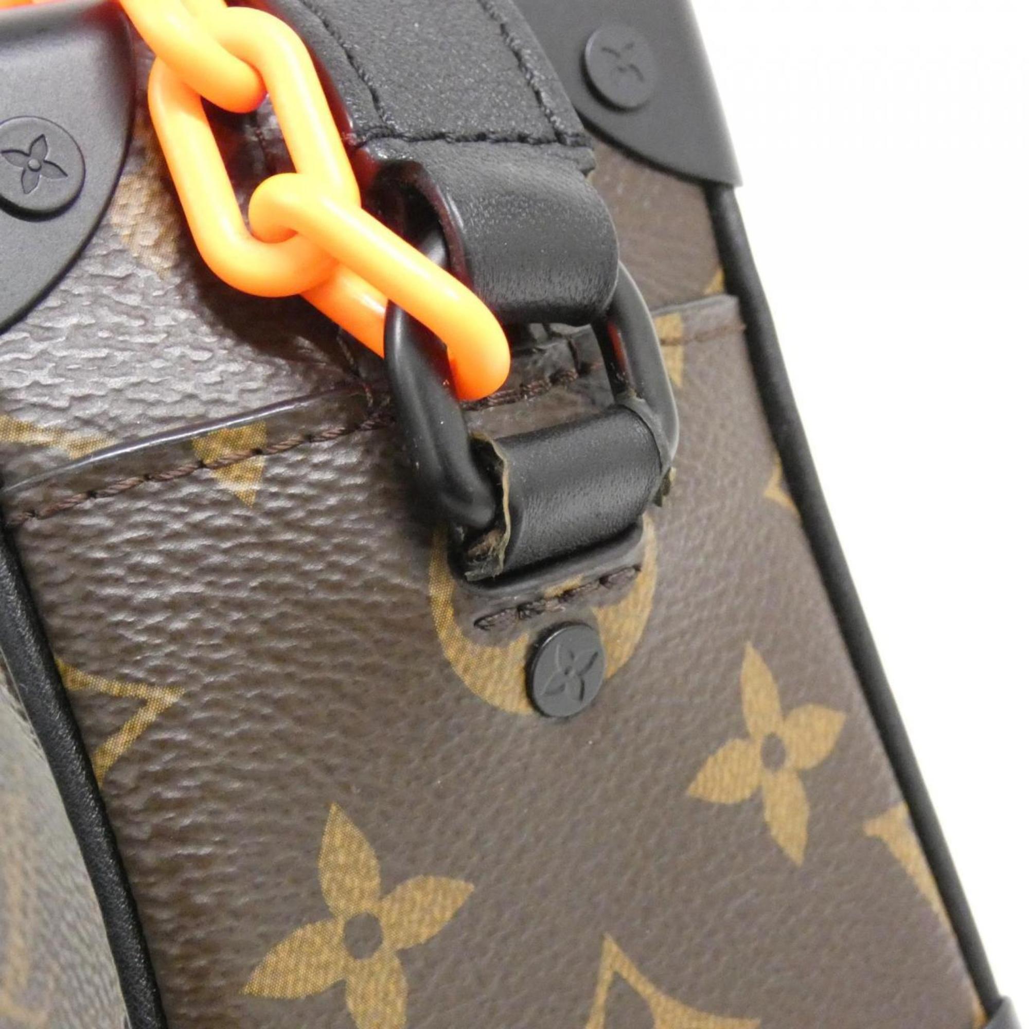Louis Vuitton Marron Coated Canvas Shoulder Bag