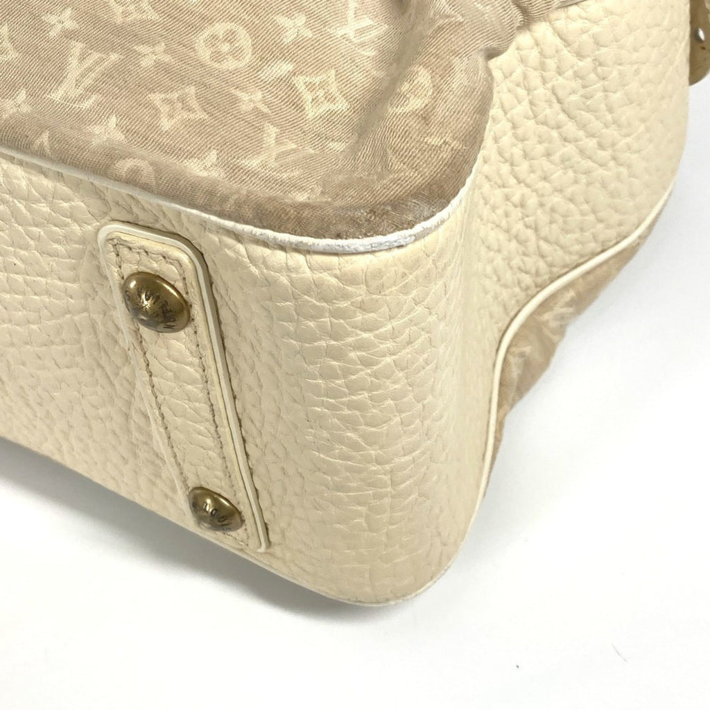 Louis Vuitton Monogram Mini Beige Gris Monogram Mini Boston Bag Handbag Shoulder Bag