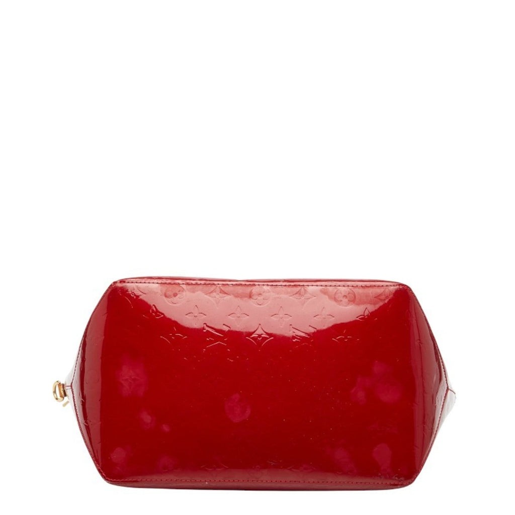 Louis Vuitton Pomme D'amour Red Color Patent Leather Handbag Tote Bag