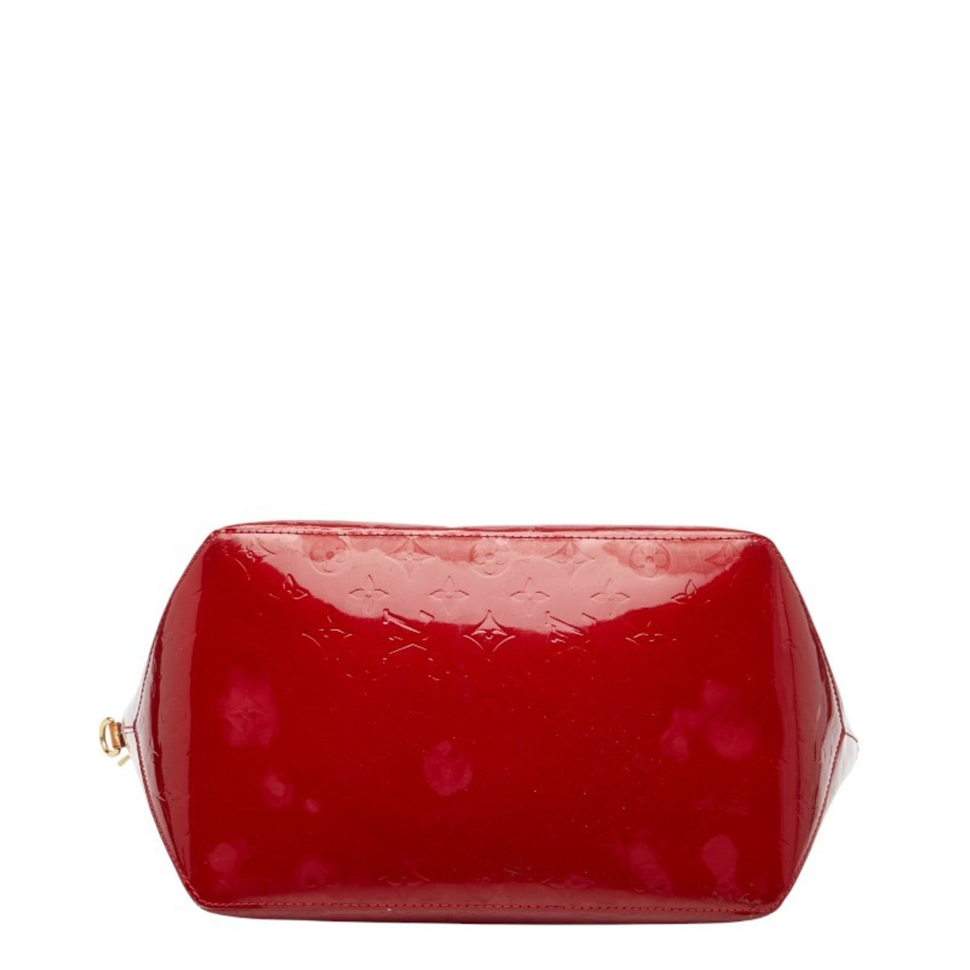 Louis Vuitton Pomme D'amour Red Color Patent Leather Handbag Tote Bag