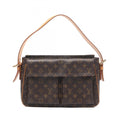 Louis Vuitton Brown Monogram Coated Canvas Pvc Leather Shoulder Bag