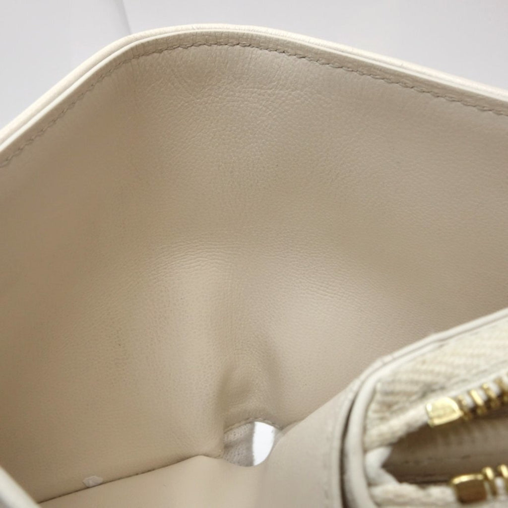 Louis Vuitton Beige Pink Leather Wallet