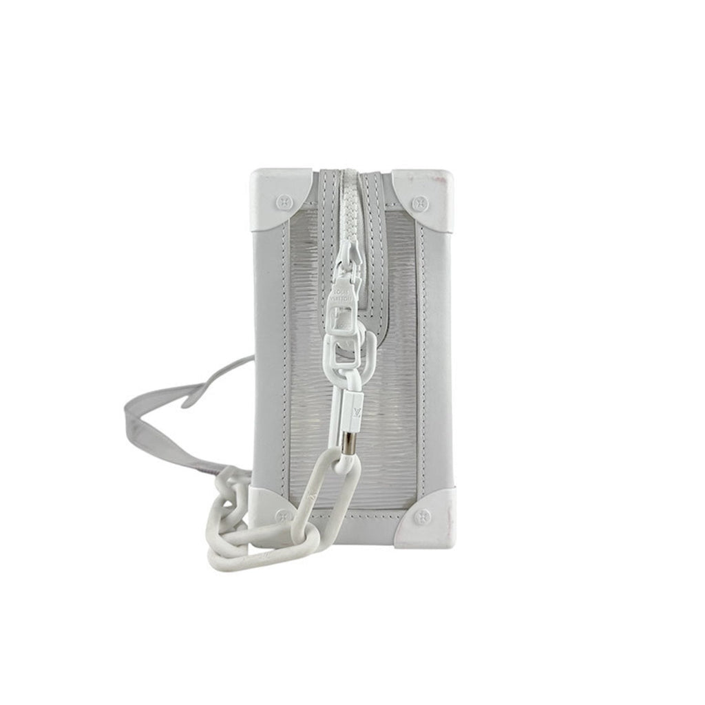 Louis Vuitton Clear White Pvc Leather Shoulder Bag