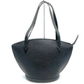 Louis Vuitton Black Noir Epi Leather Shoulder Bag