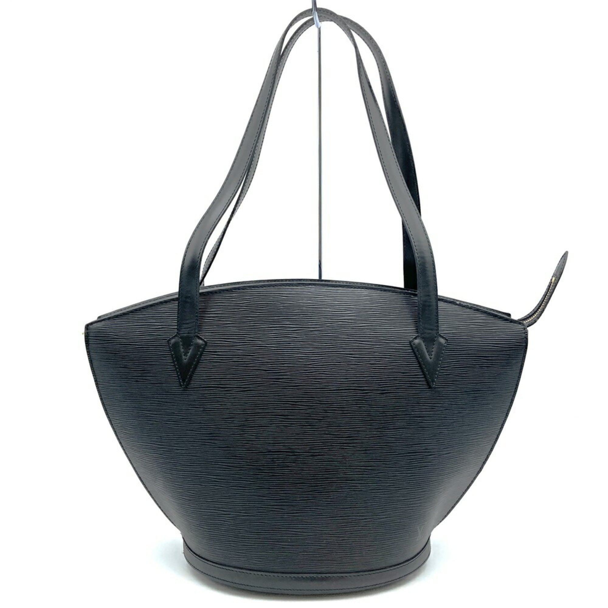 Louis Vuitton Black Noir Epi Leather Shoulder Bag