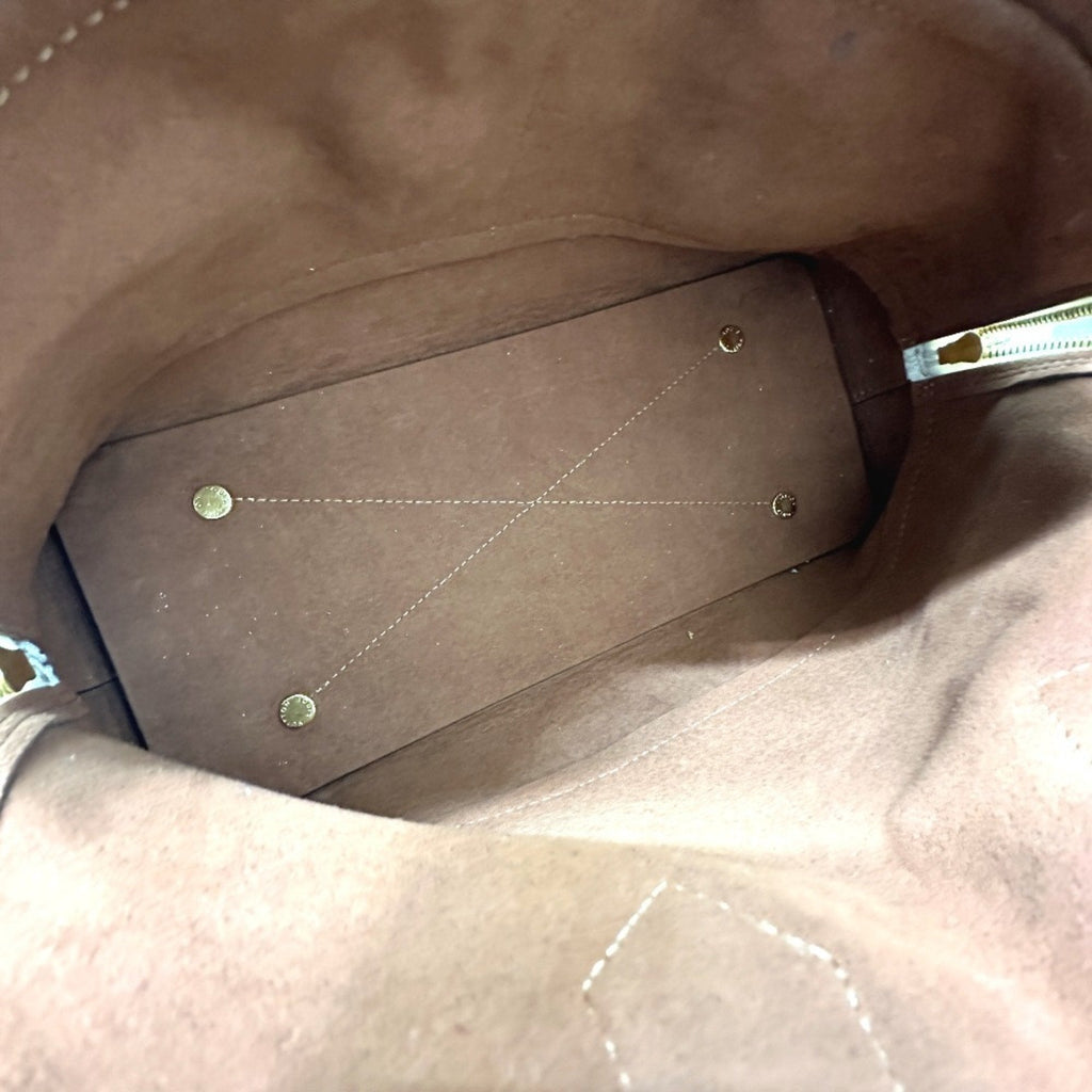 Louis Vuitton Beige Monogram Empreinte Handbag