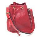 Louis Vuitton Red Leather Shoulder Bag