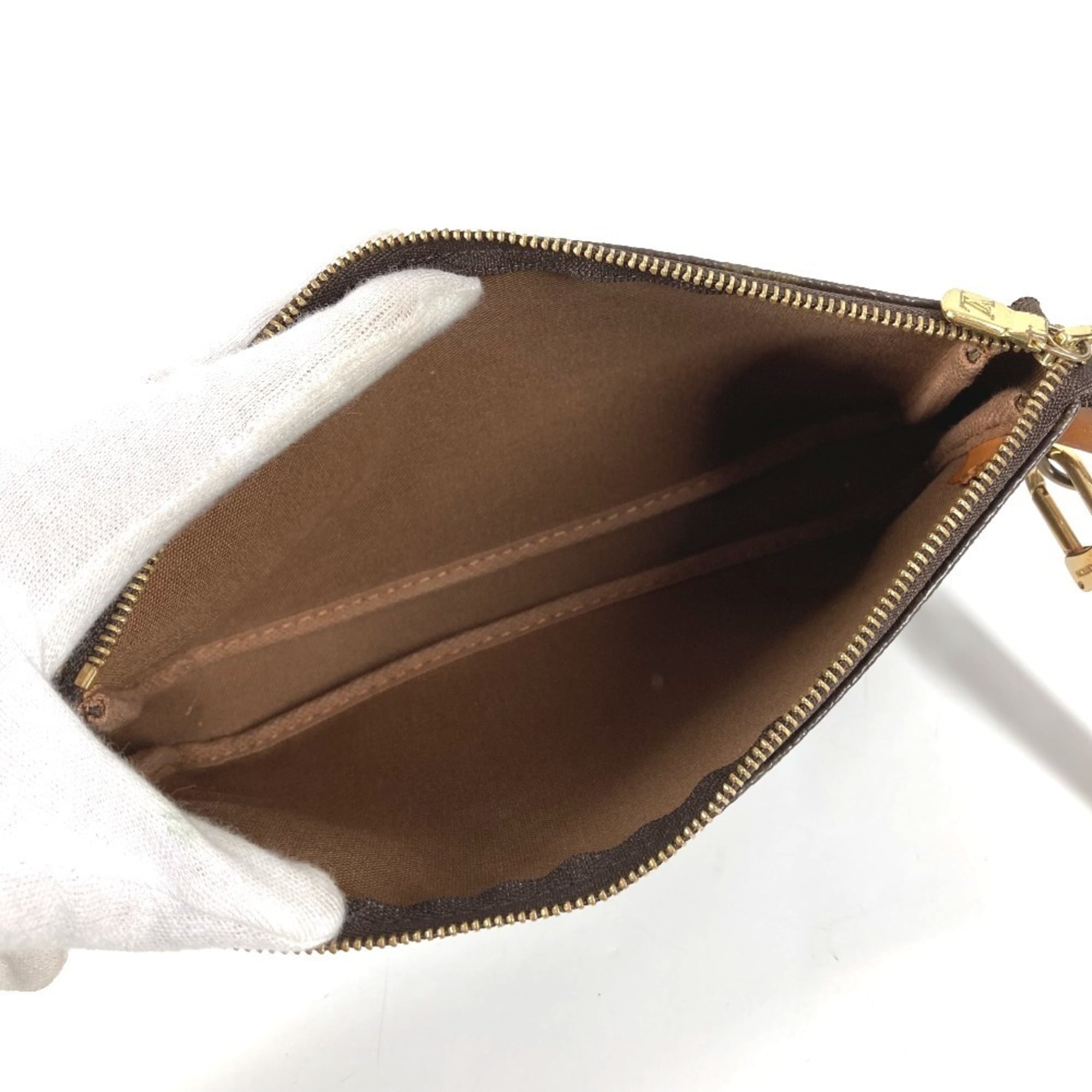 Louis Vuitton Brown Monogram Monogram Pochette Pouch Shoulder Bag