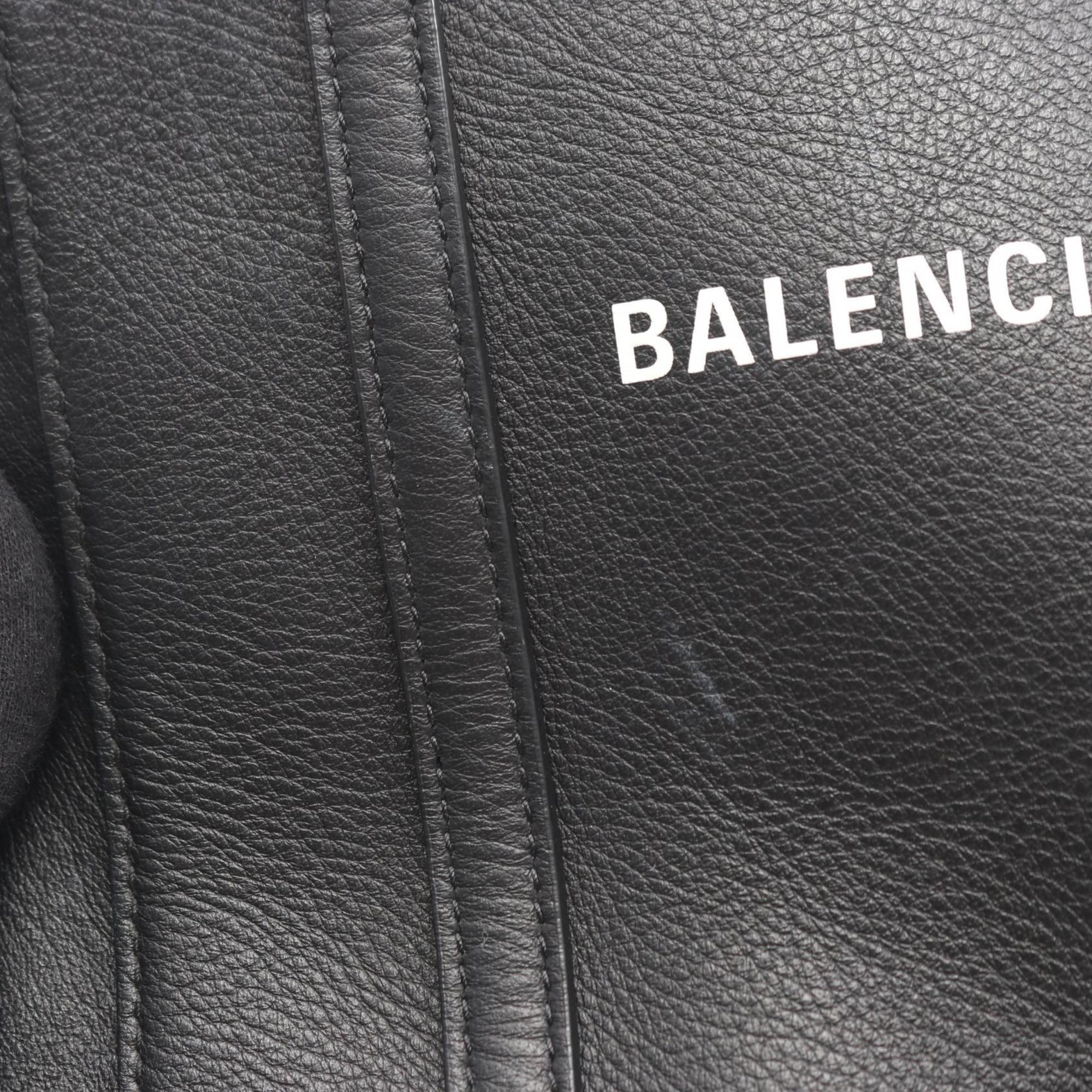 Balenciaga Black Leather Tote