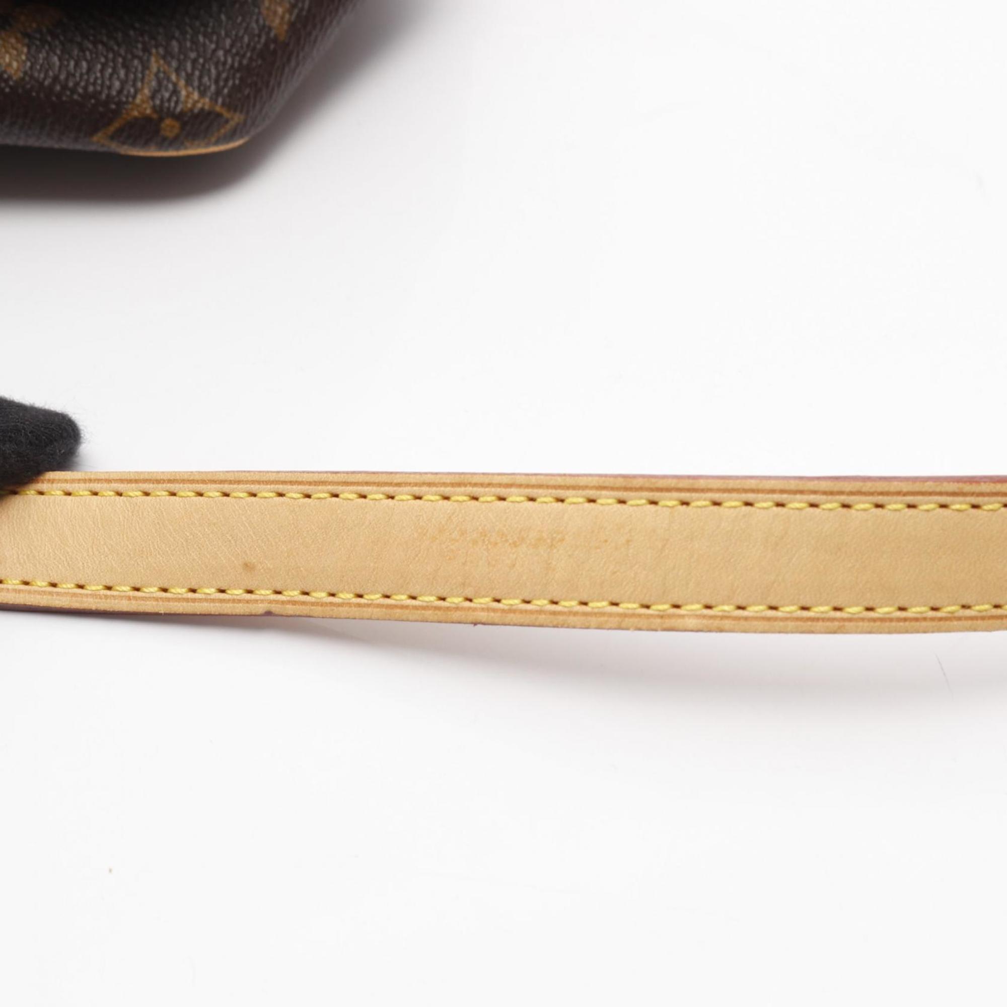 Louis Vuitton Brown Pvc Leather Shoulder Bag
