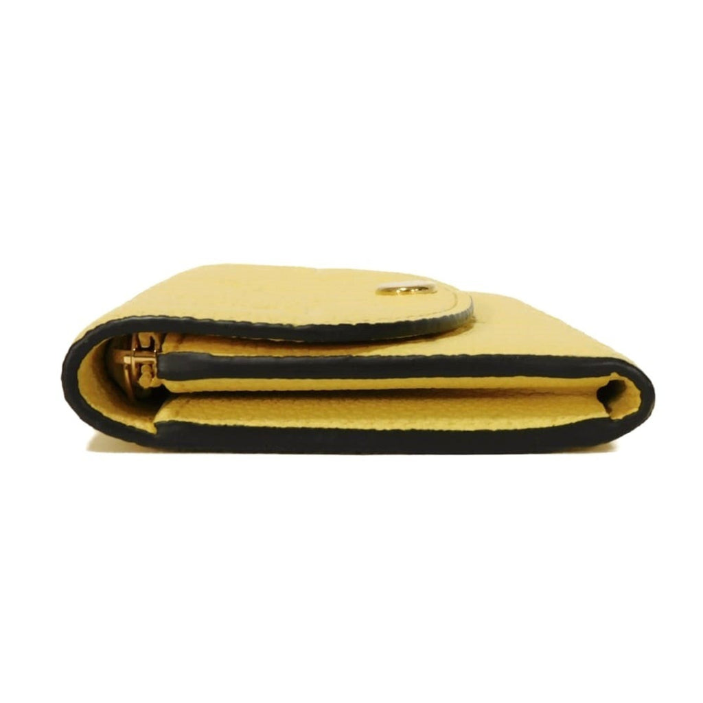Louis Vuitton Jaune Monogram Yellow Monogram Empreinte Leather Wallet
