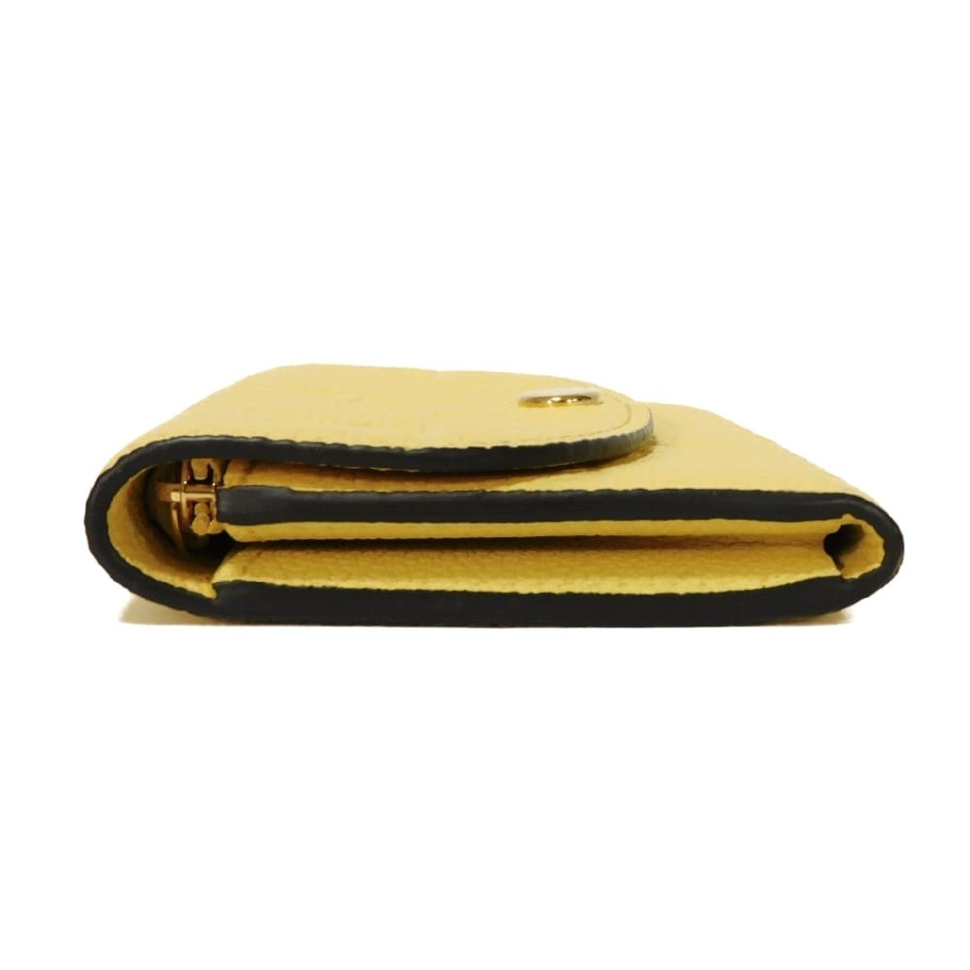 Louis Vuitton Jaune Monogram Yellow Monogram Empreinte Leather Wallet