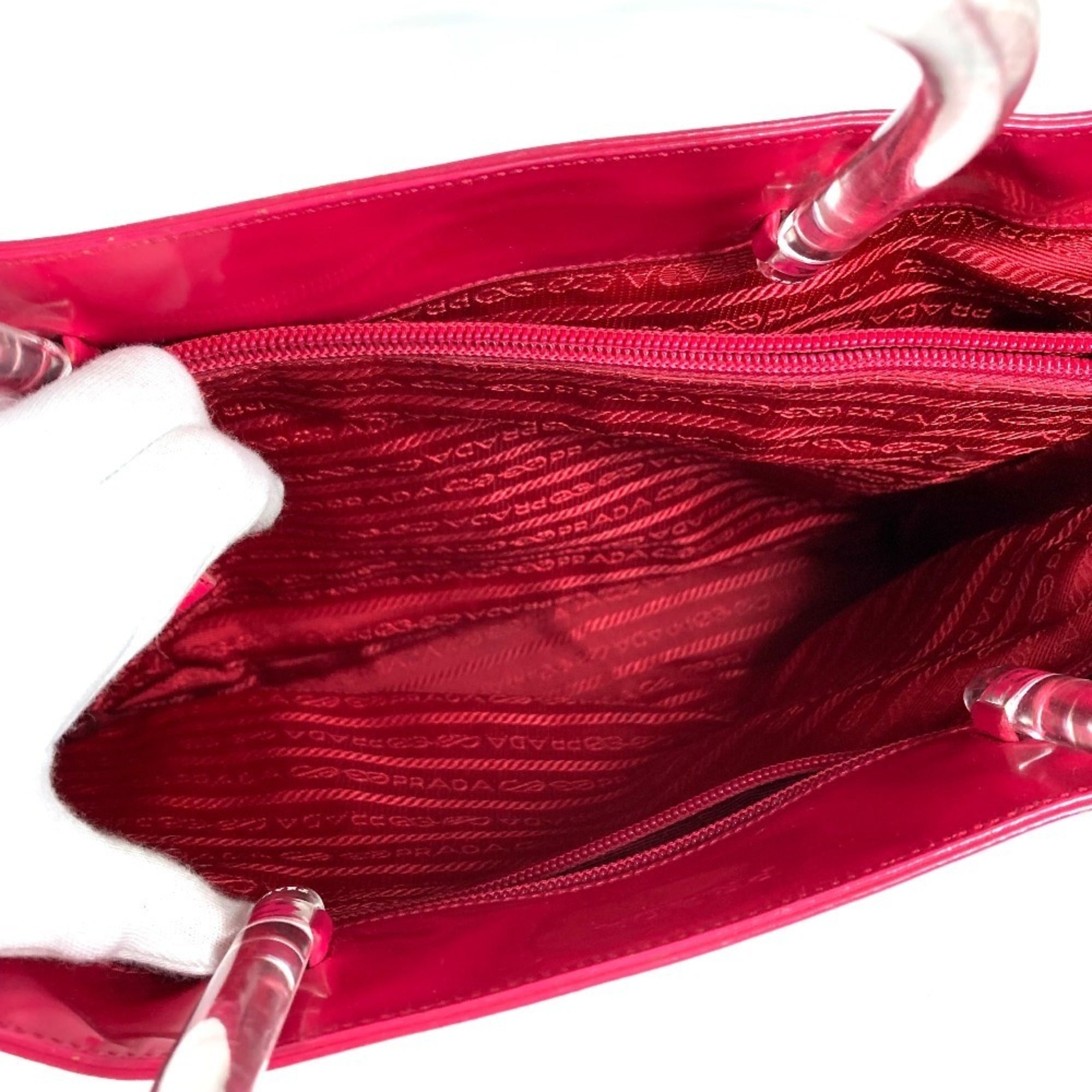 Prada Pink Handbag Tote Bag