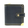 Louis Vuitton Suhali Black Noir Suhali Leather Wallet