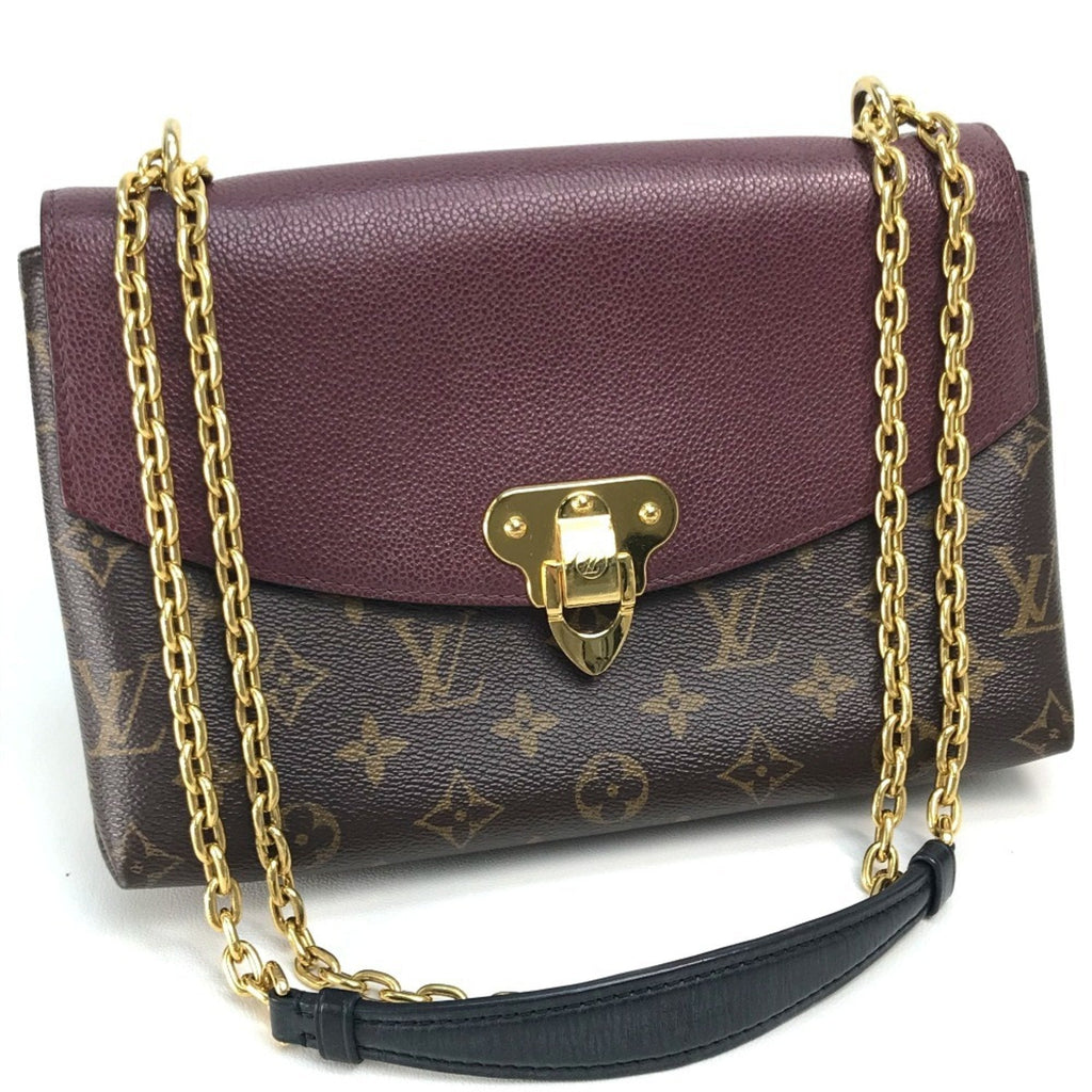 Louis Vuitton Bordeaux Brown Monogram Leather Shoulder Bag