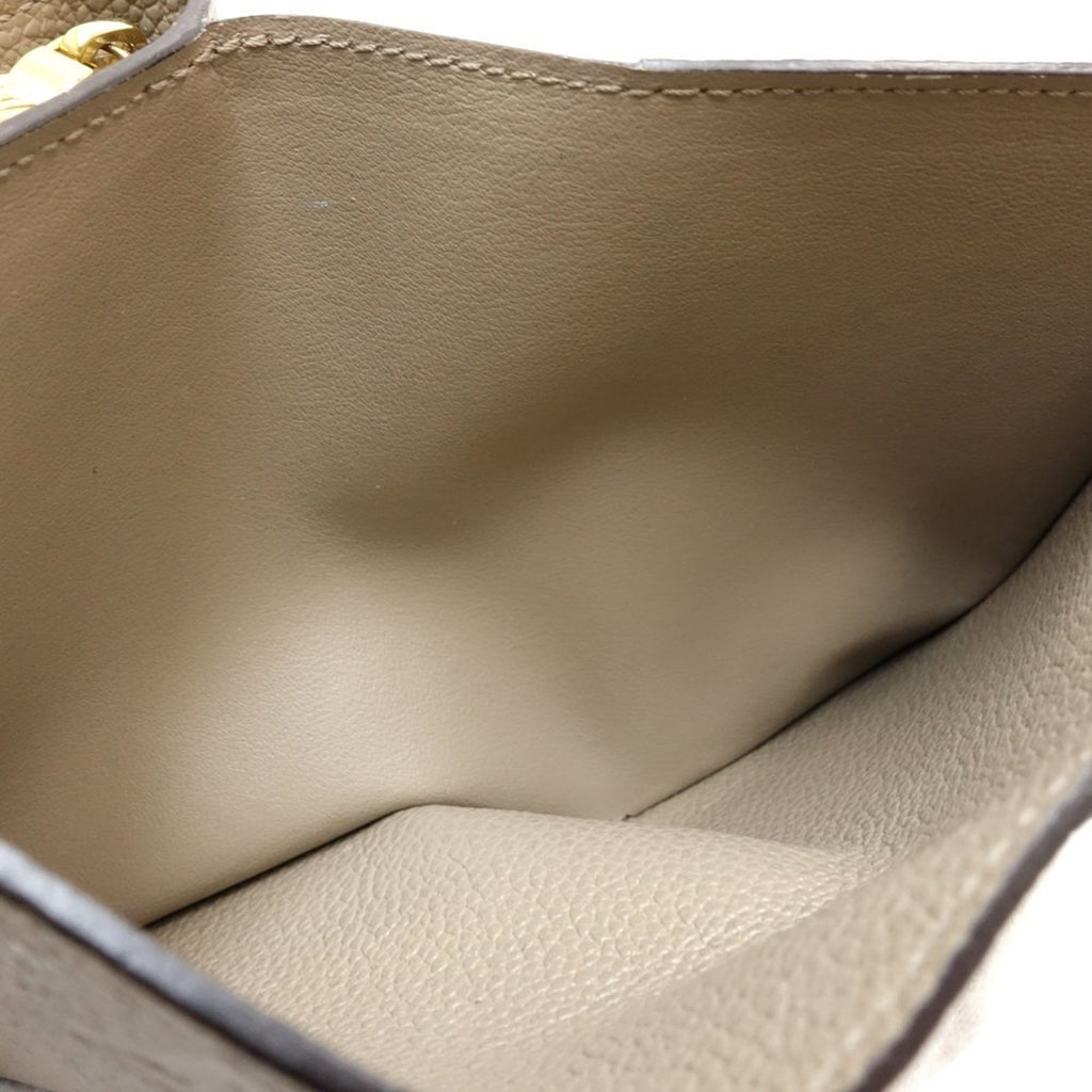 Louis Vuitton Tourterelle Leather Wallet