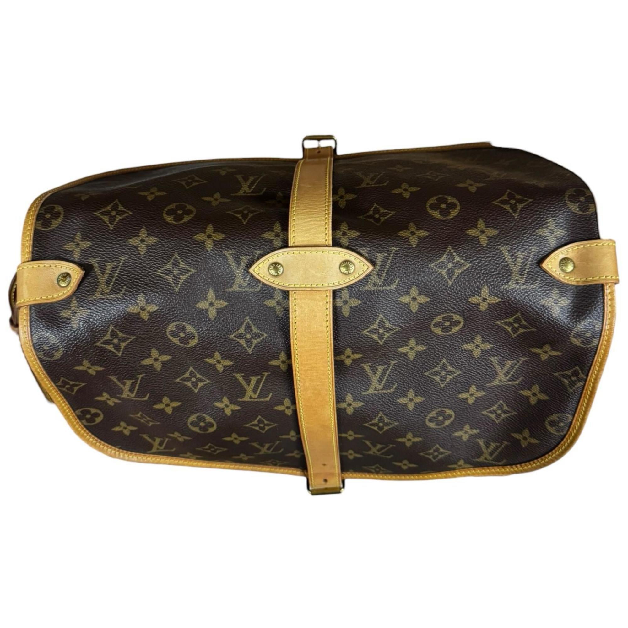 Louis Vuitton Brown Monogram Shoulder Bag