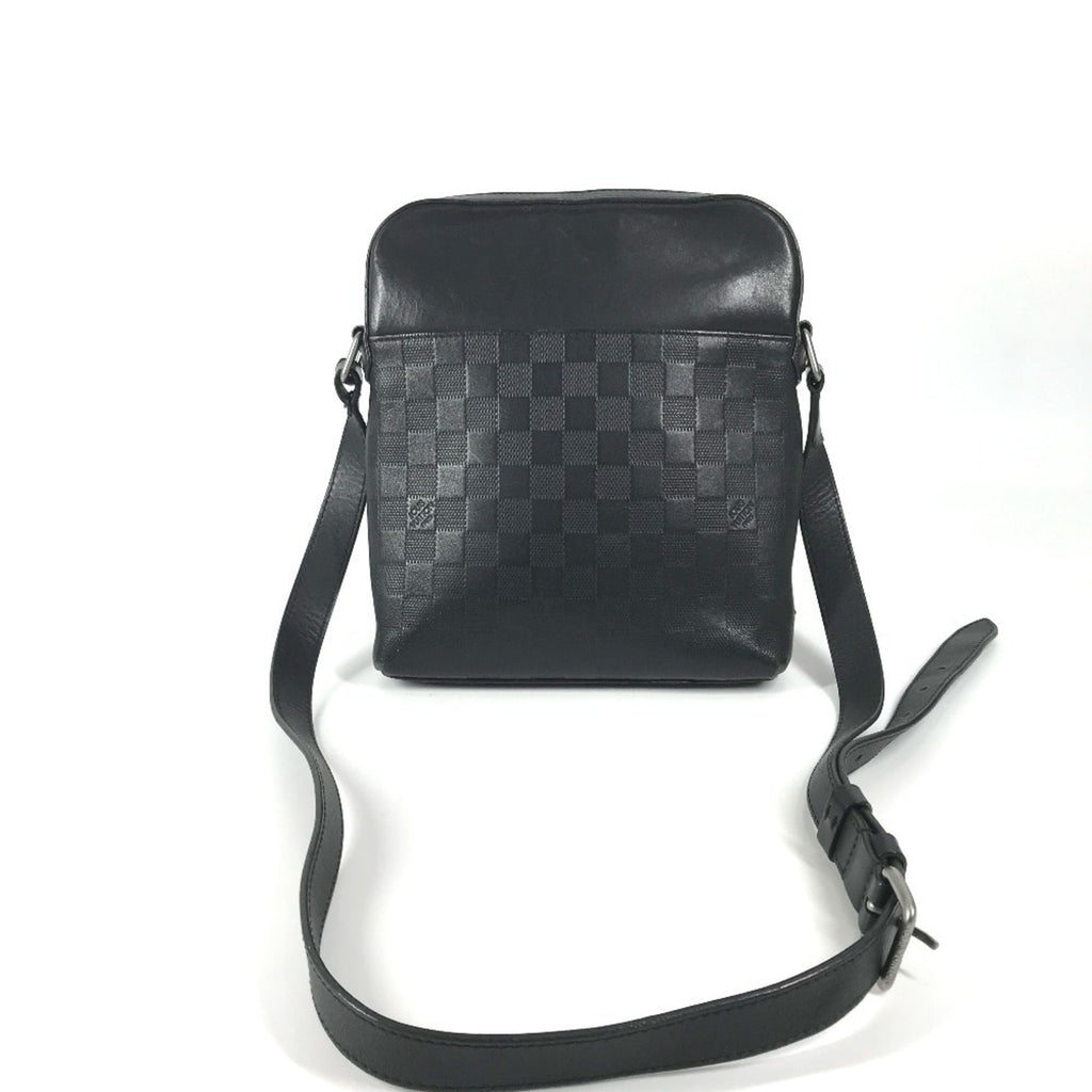 Louis Vuitton Black Damier Infini Pochette Shoulder Bag
