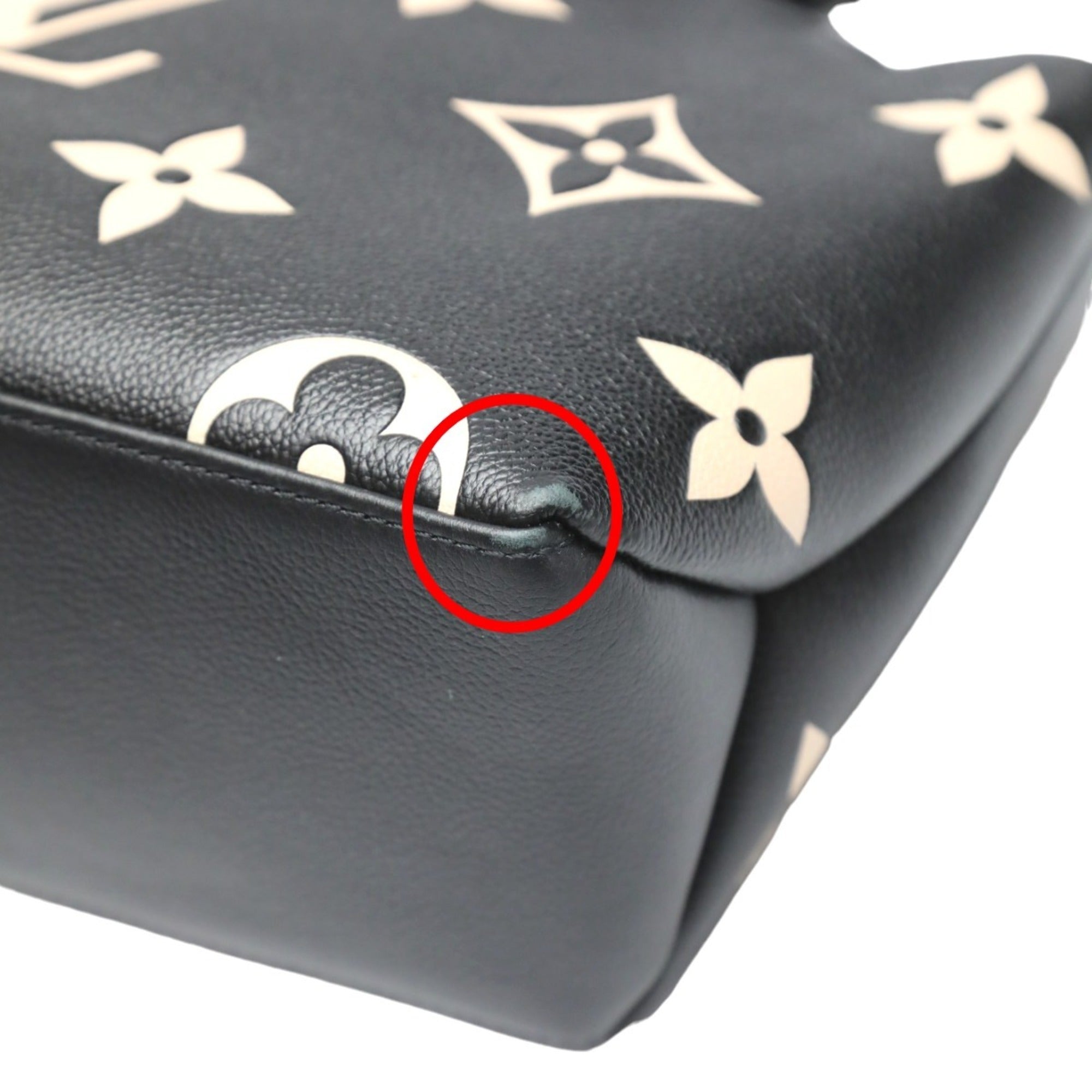Louis Vuitton Black Monogram Empreinte Shoulder Bag