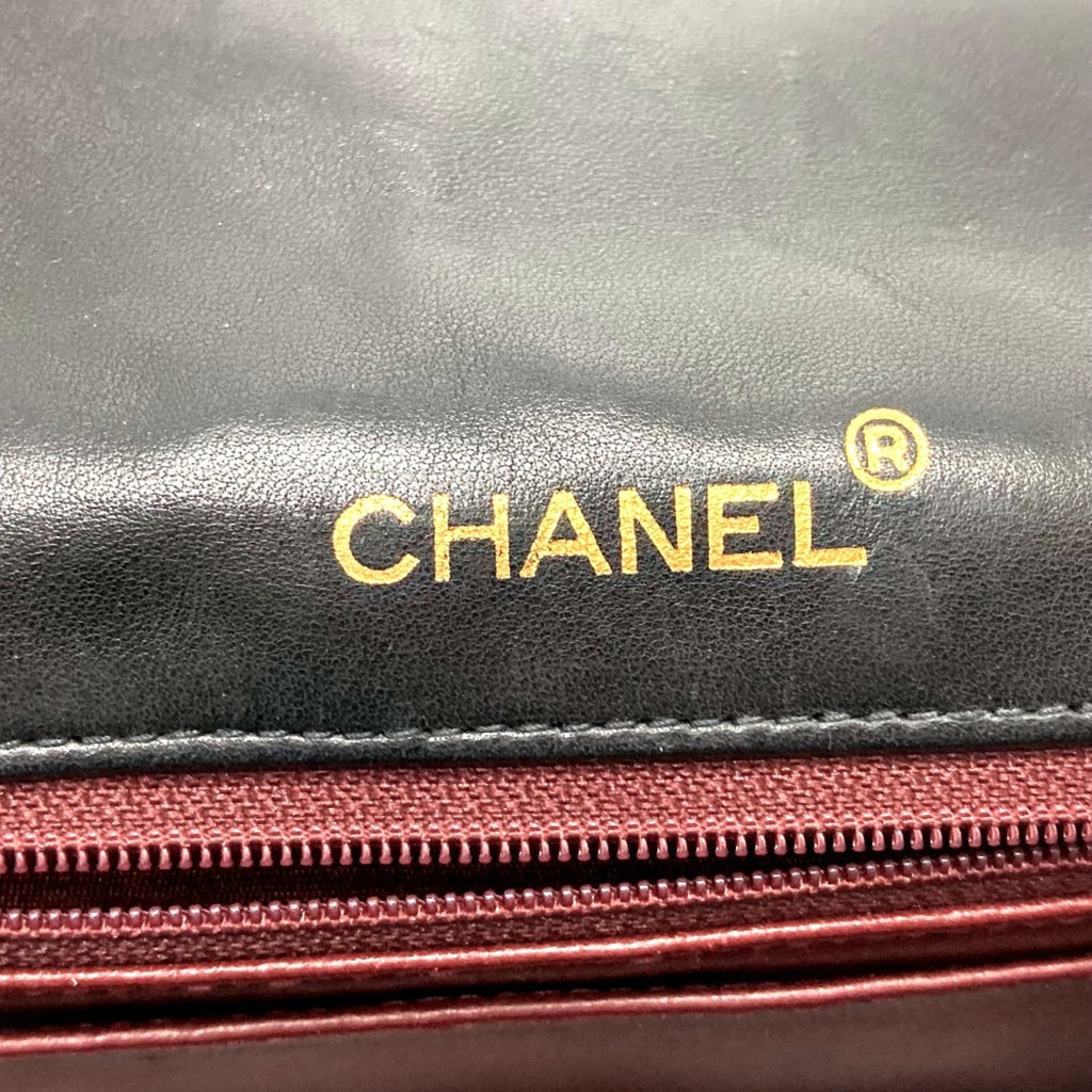 Chanel Black Leather Shoulder Bag