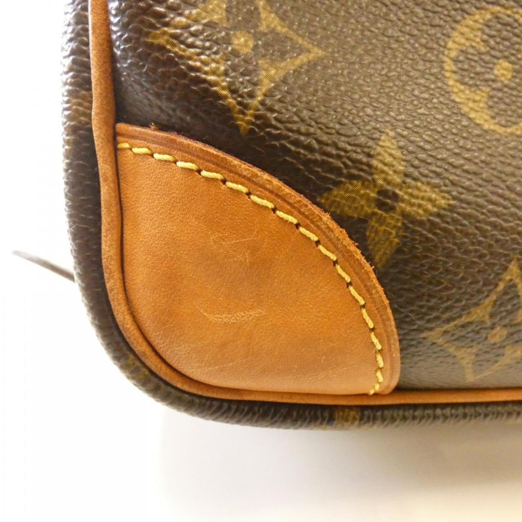 Louis Vuitton Marron Coated Canvas Shoulder Bag