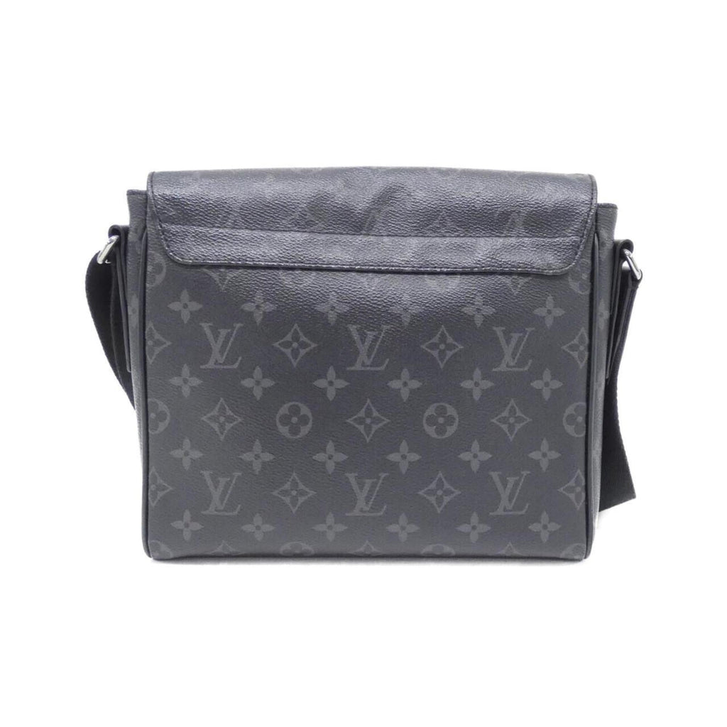 Louis Vuitton Black Coated Canvas Shoulder Bag