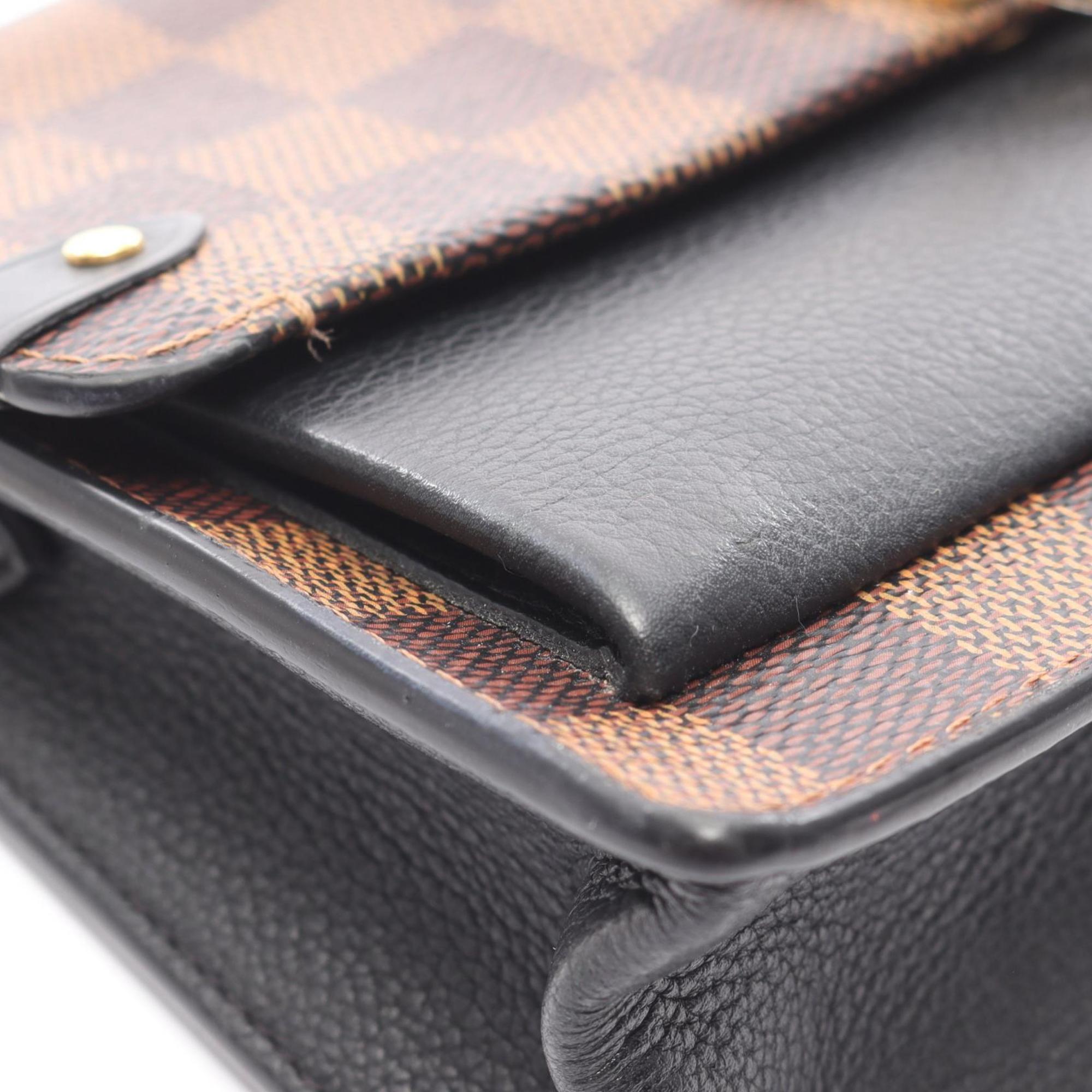 Louis Vuitton Brown Ebene Coated Canvas Shoulder Bag