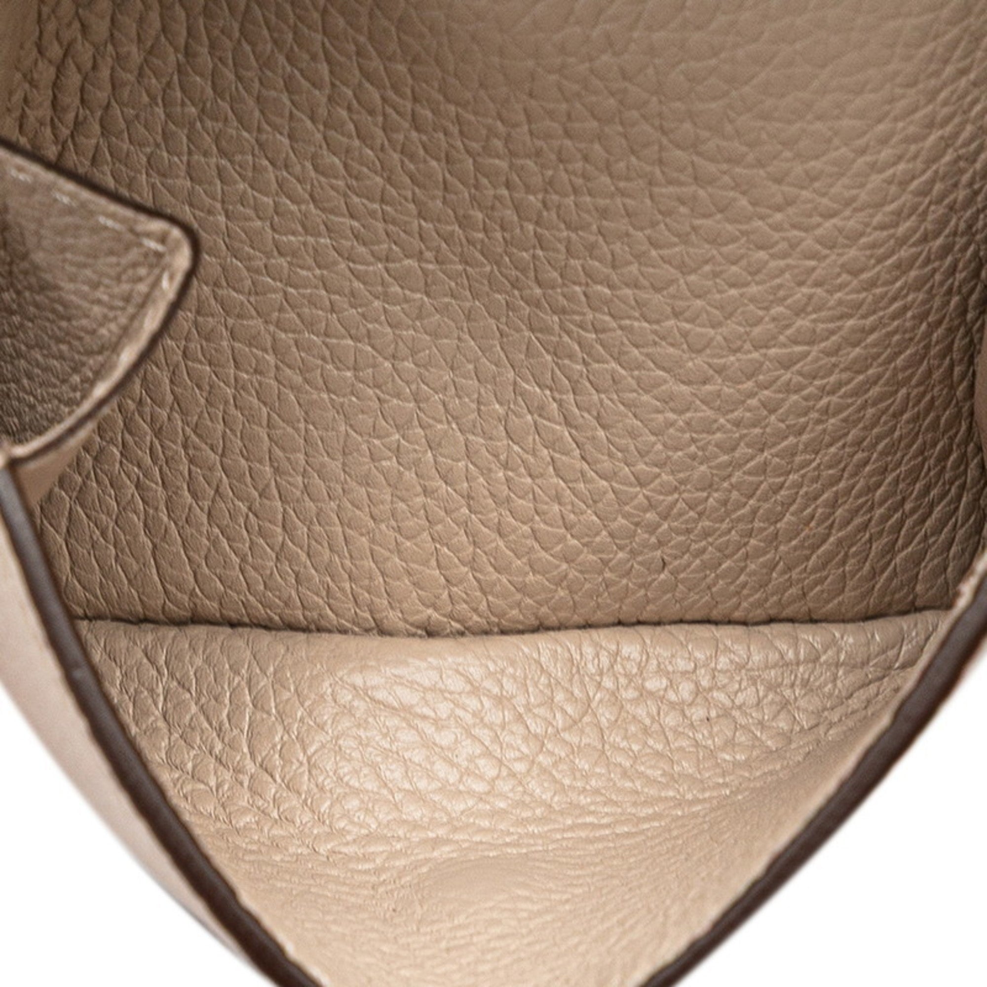Louis Vuitton Grayish Leather Wallet (Tri-Fold)