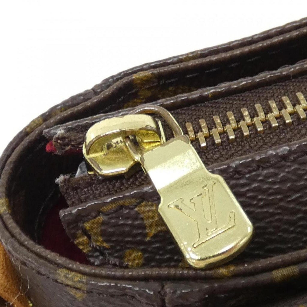 Louis Vuitton Marron Coated Canvas Shoulder Bag