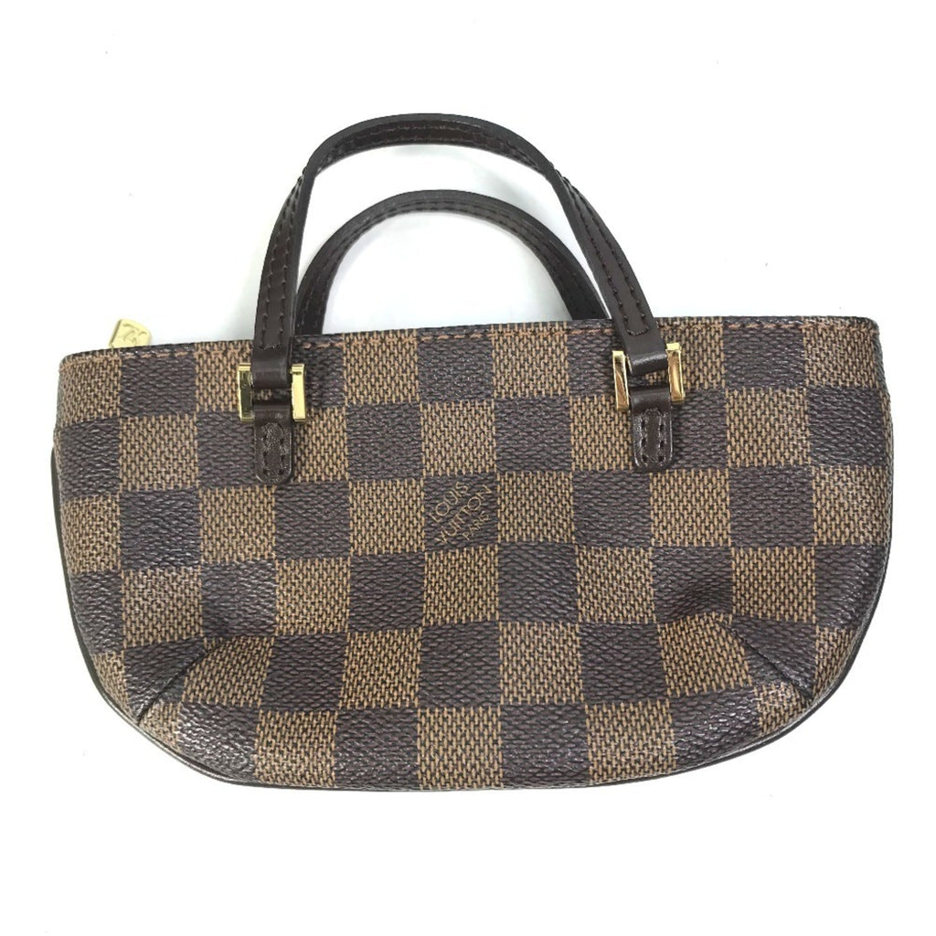 Louis Vuitton Damier Brown Ebene Damier Canvas Shoulder Bag Tote Bag